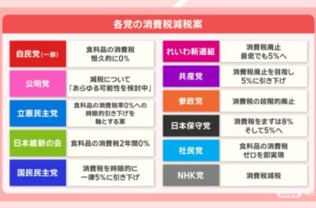 消費税減税がいよいよ？