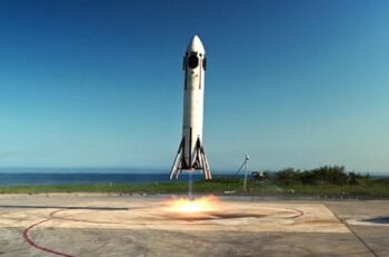 ホンダロケット戻ってきて誤差37センチ！！