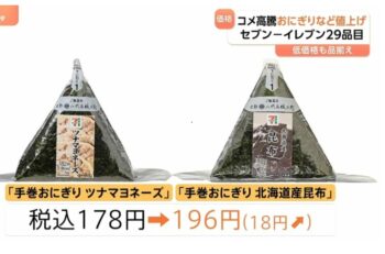 セブンのツナマヨ196円なの？