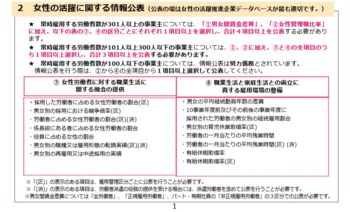 ②えるぼし認定・プラチナえるぼし認定