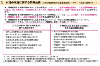②えるぼし認定・プラチナえるぼし認定