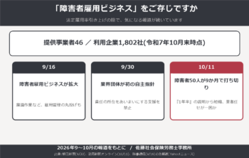 「障害者雇用ビジネス」をご存じですか。法定雇用率の引き上げの陰で、気になるニュースが続いています